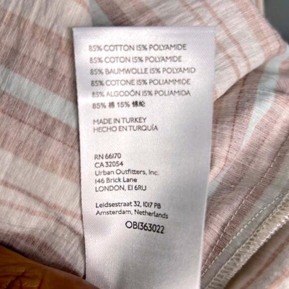 NEW! Free People Printed Poolside Boyfriend Shirt Size Small - Picture 8 of 9